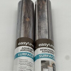 (2)EasyLiner‎ Brand Contact Paper Adhesive Shelf Liner 20 in. x15 ft. Wood